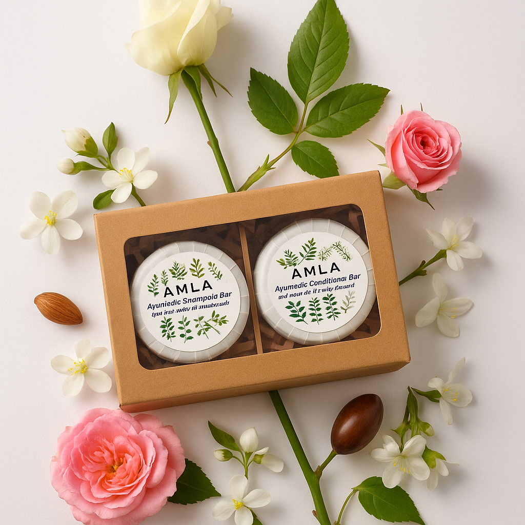 Amla Ayurvedic Strengthening Shampoo & Conditioner Set