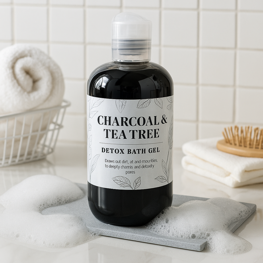 Activated Charcoal & Tea Tree Body Wash