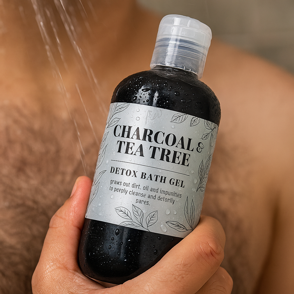 Activated Charcoal & Tea Tree Body Wash
