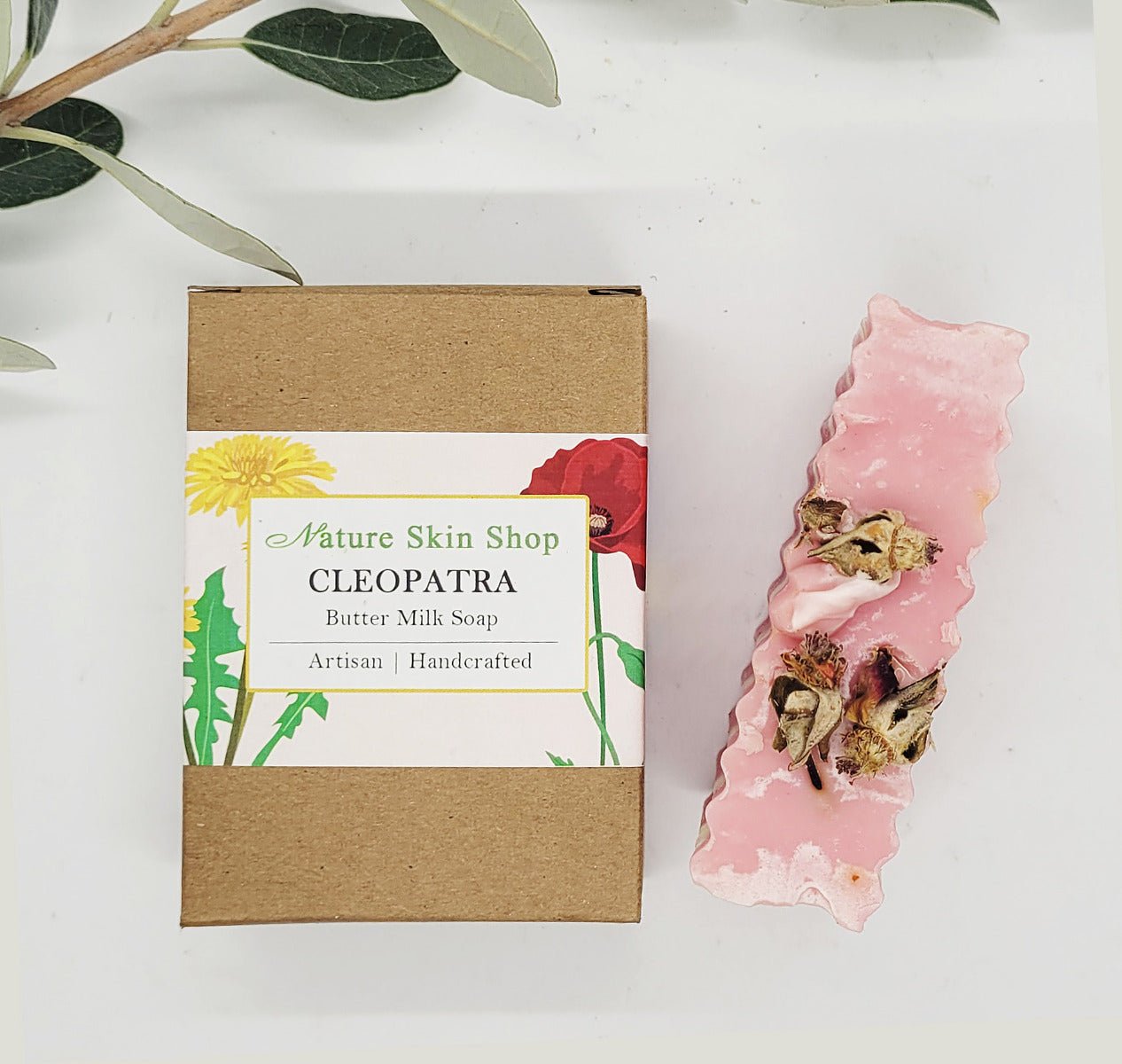 Cleopatra Butter Milk Soap, Cold Process